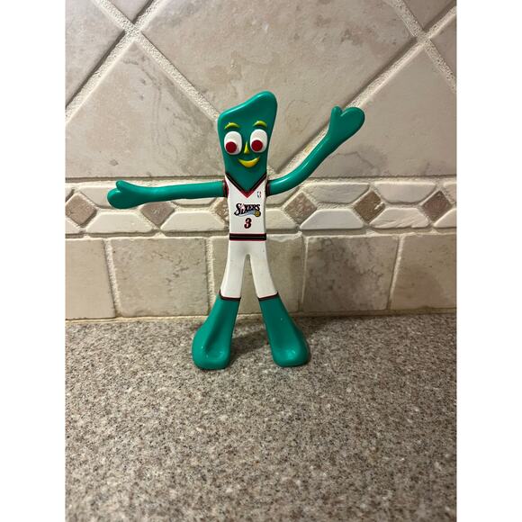 Philadelphia 76ers Allen Iverson 5 1/2 Gumby - Picture 2 of 3